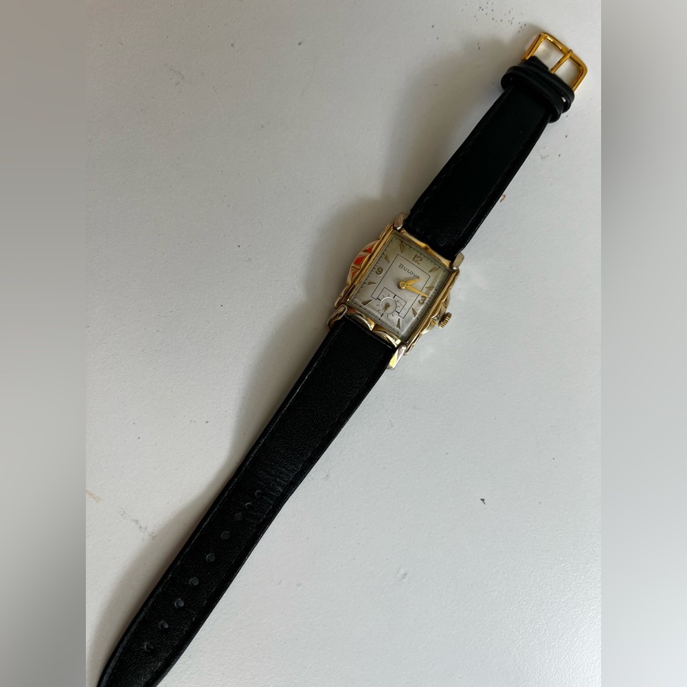 Bulova 1950 art deco manual winding 17 Jewels - Picture 11 of 15